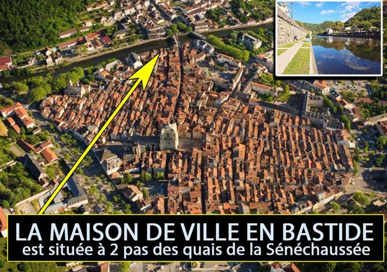 La Maison De Ville Independante My Bastide Classee Villefranche-de-Rouergue Ngoại thất bức ảnh